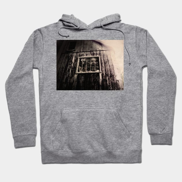 Creepy Building Hoodie by saradaboru